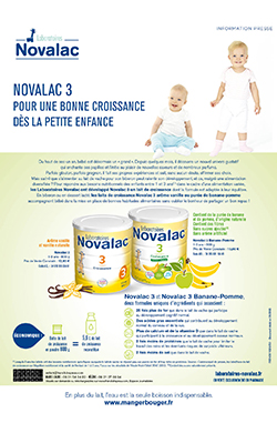 Laboratoires Novalac | Pour une bonne croissance