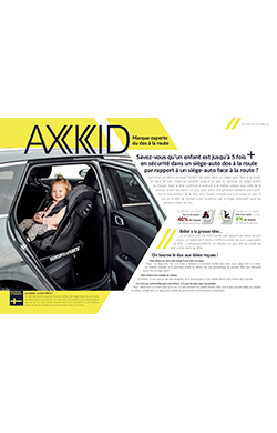Axkid | Dos à la route