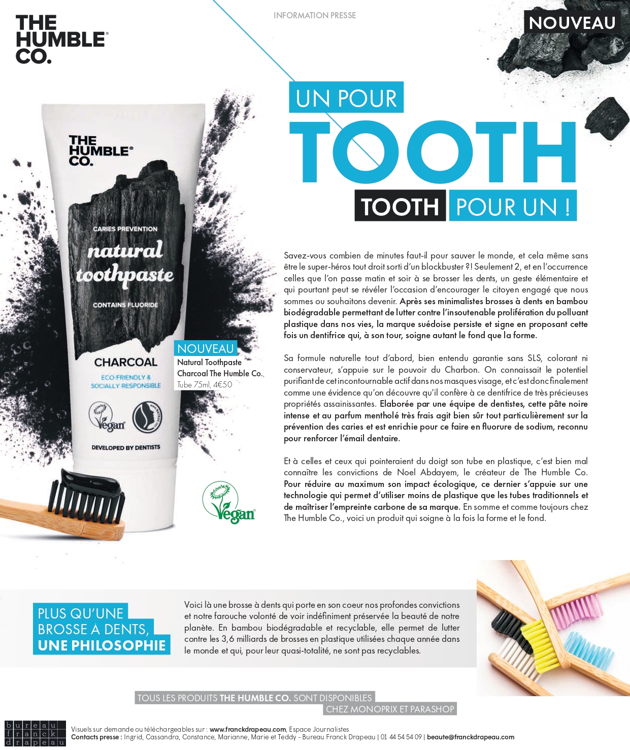 The humble  | Dentifrice Charbon