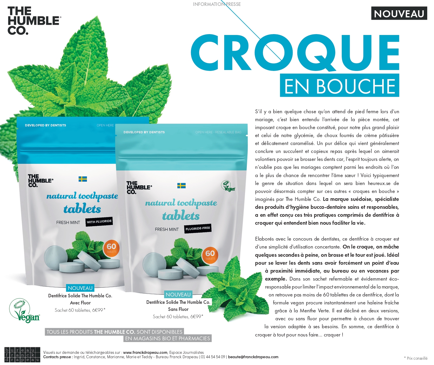 The humble  | Dentifrice à croquer