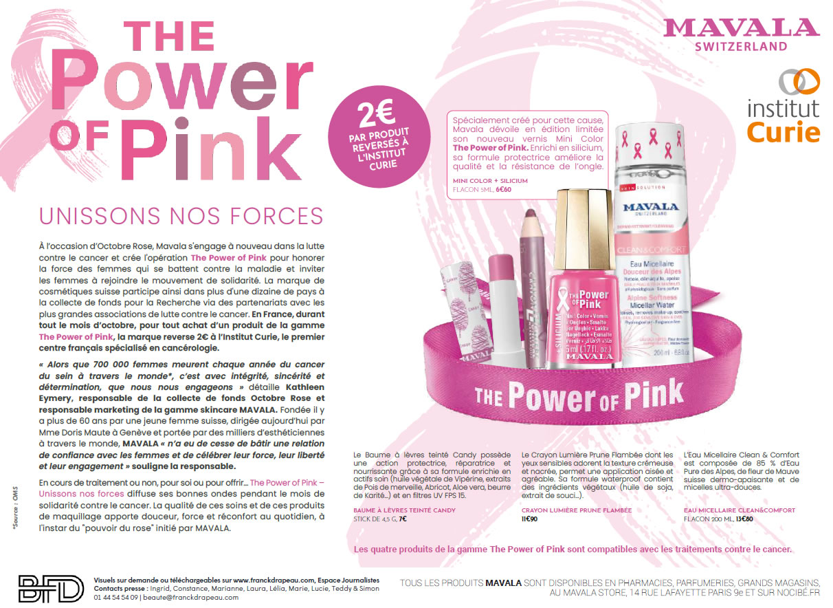Mavala | The Power of Pink
