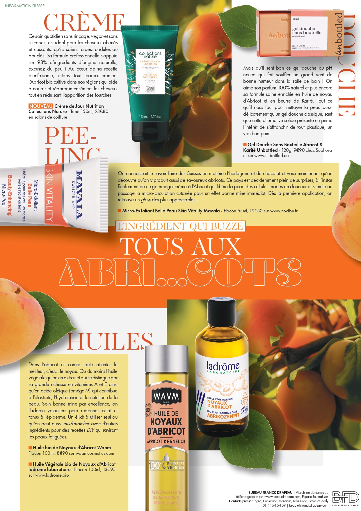 Newsletter | L’ingrédient qui buzze : l’Abricot