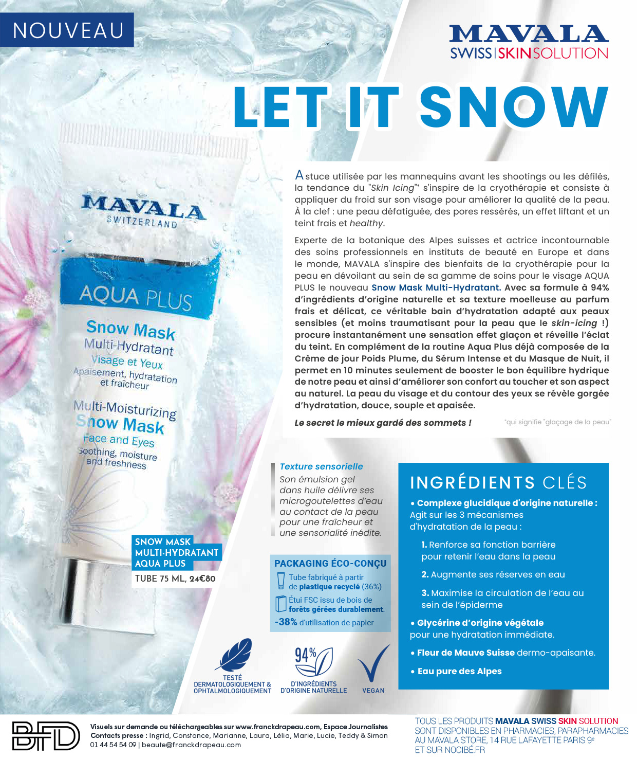 Mavala | Snow Mask