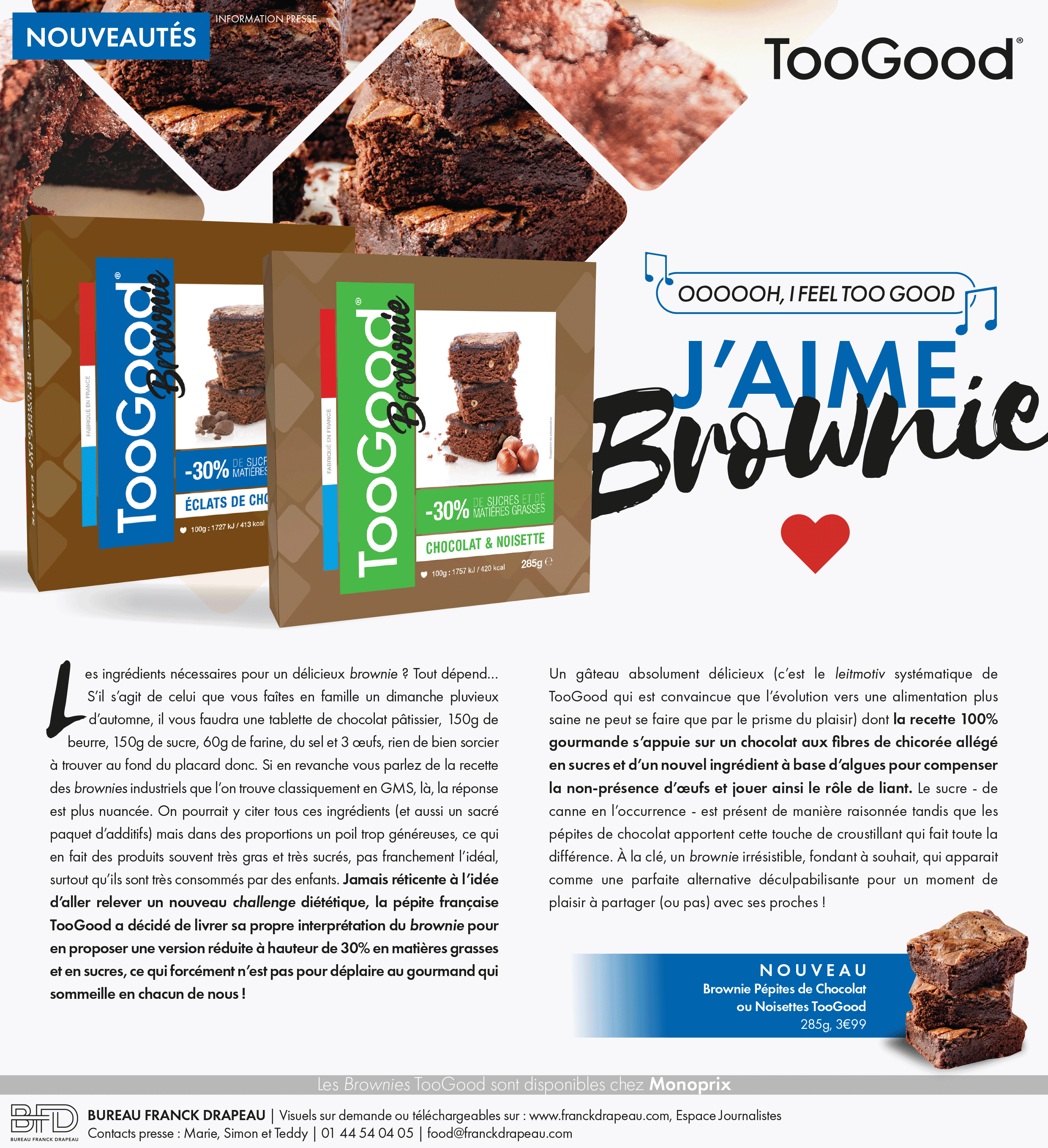 Too Good | Brownies