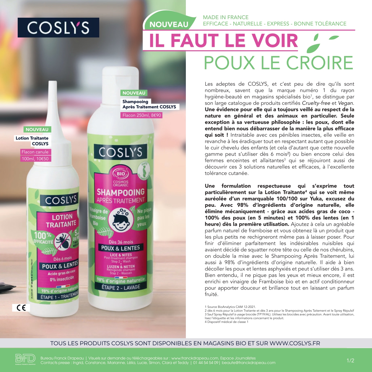 Coslys | Poux