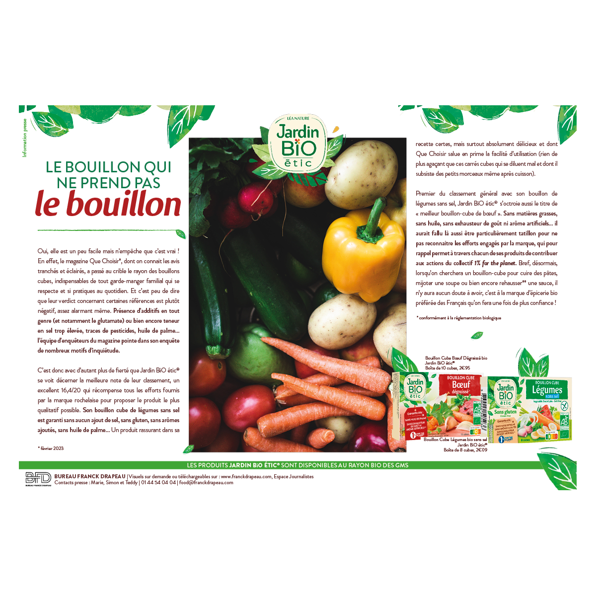 Jardin BiO étic | Bouillons Cuisine