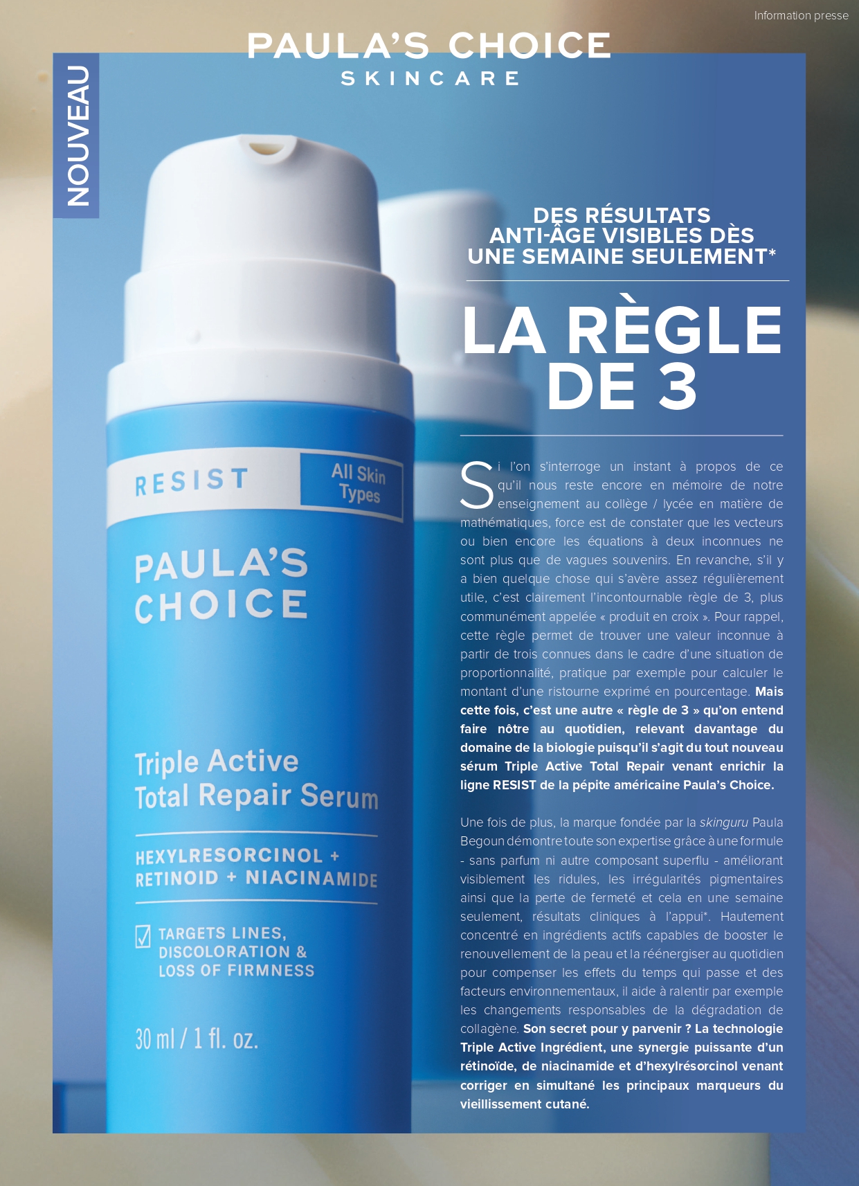 Paula’s Choice | Triple Active Total Repair Serum