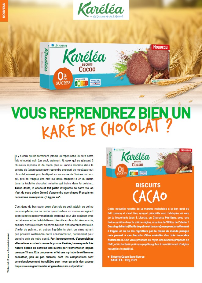 Karéléa | Sablés Cacao