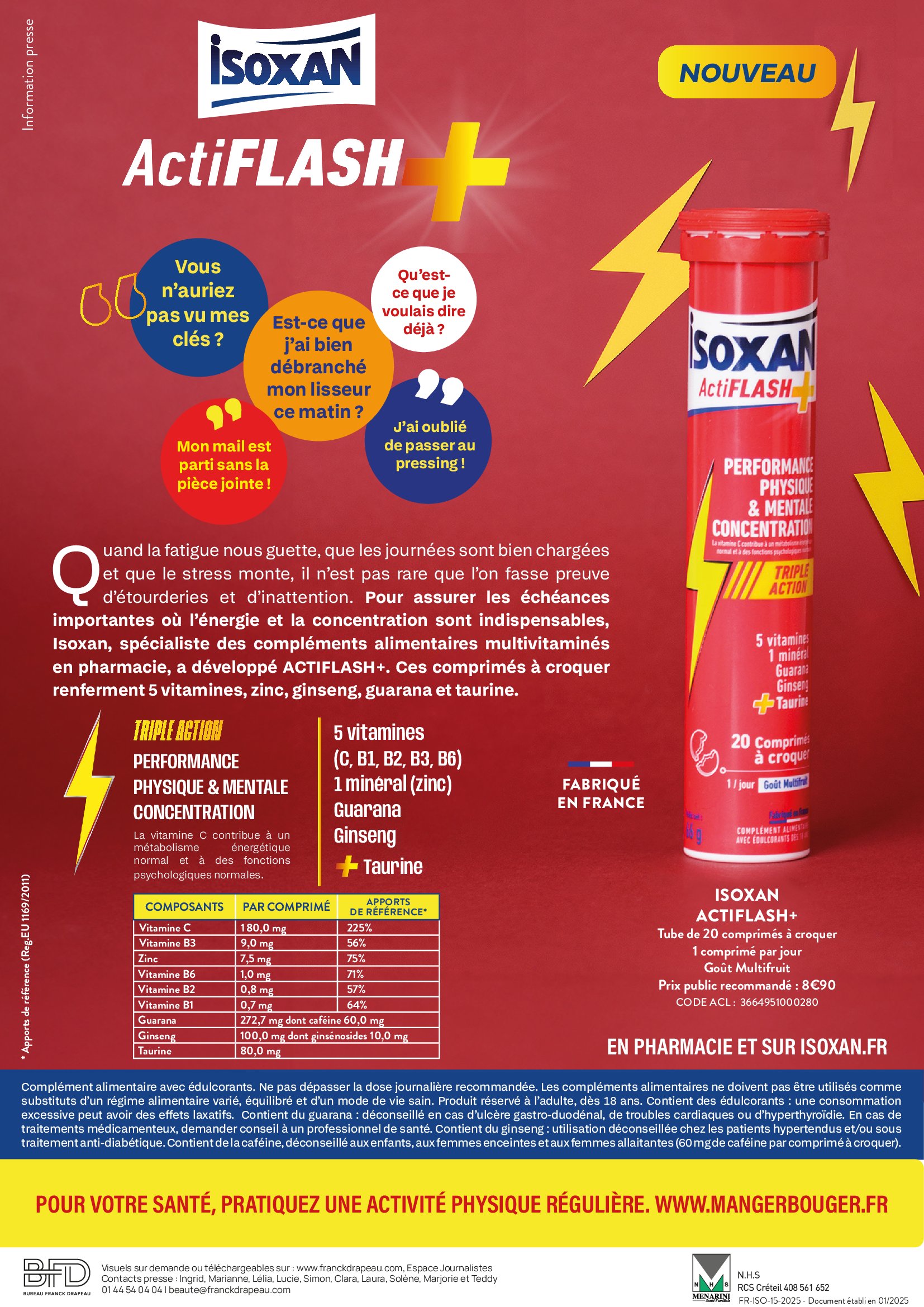 Isoxan | ACTIFLASH+