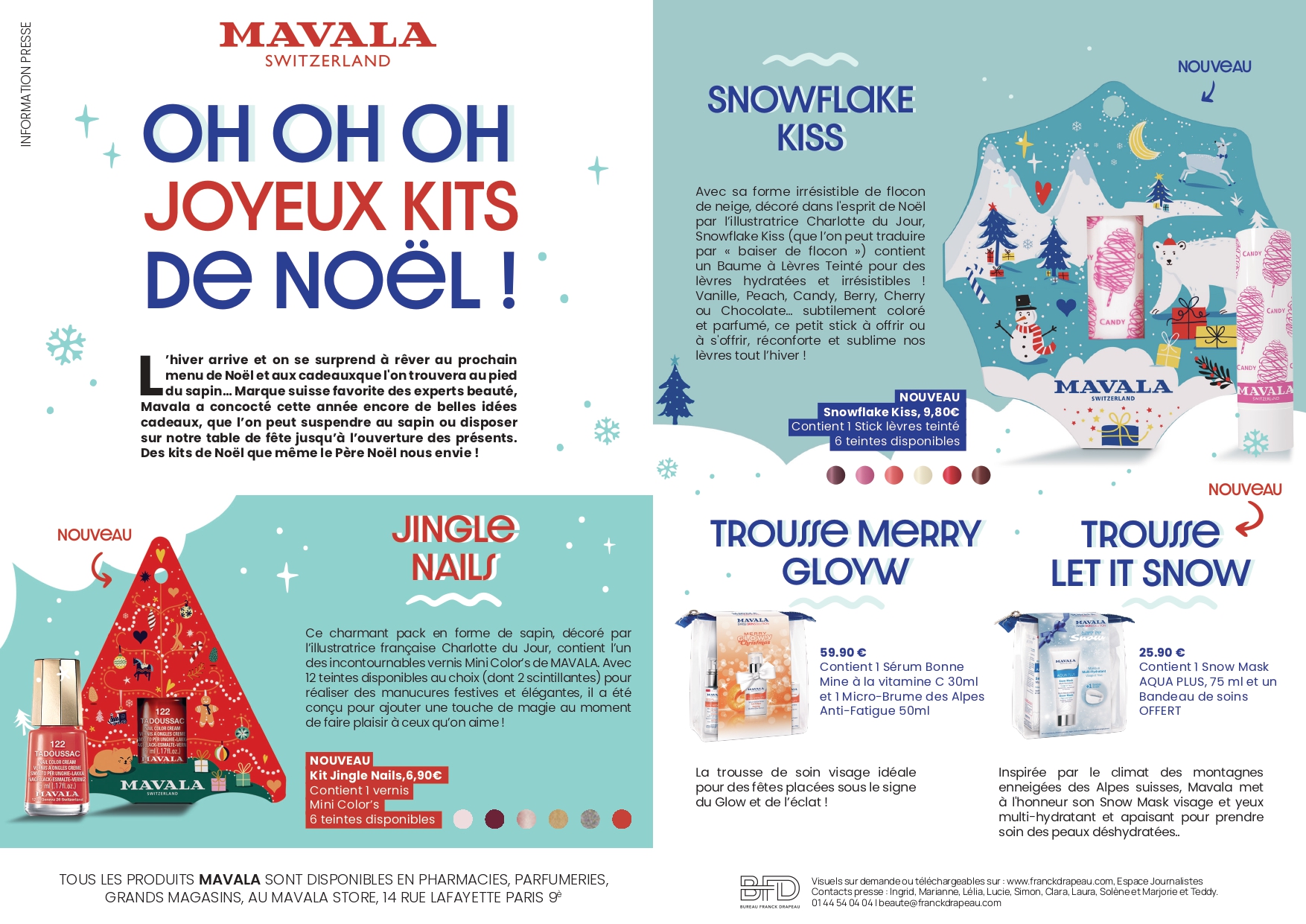 Mavala | Kits de Noël