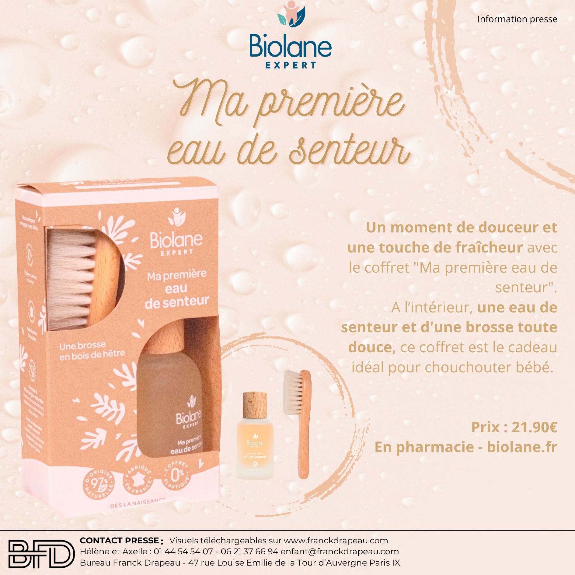 Biolane | Ma première eau de senteur