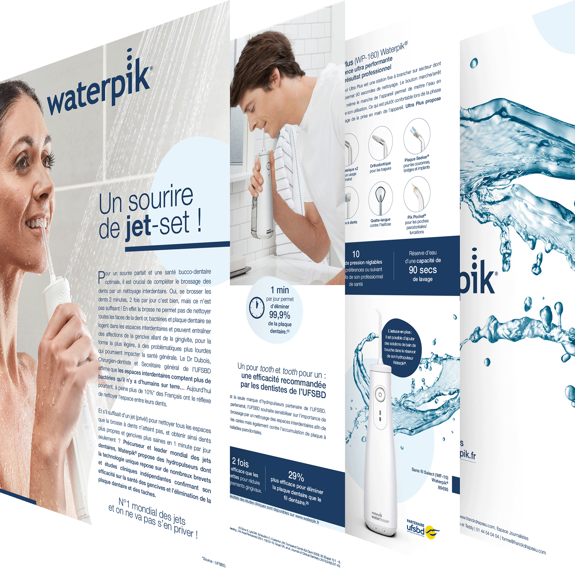 Waterpik – Sourire jet set