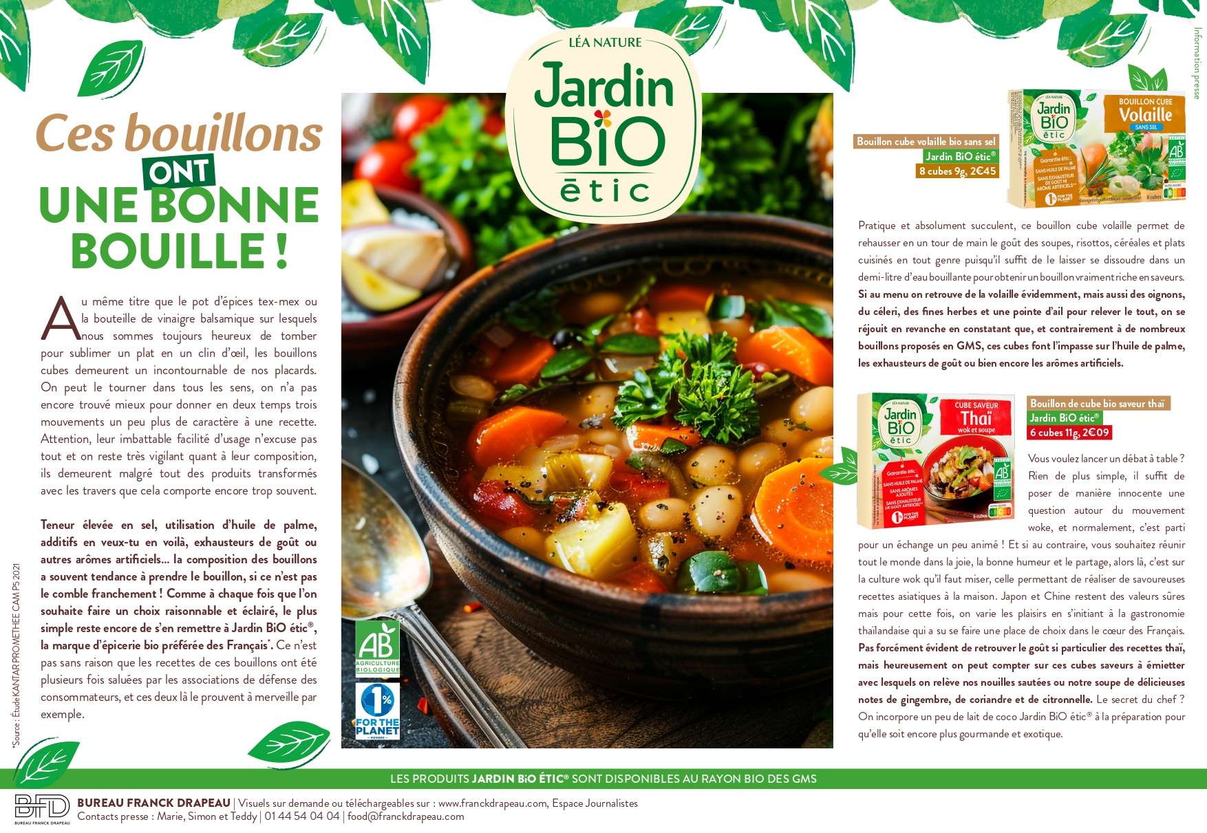 Jardin BiO étic | Bouillons