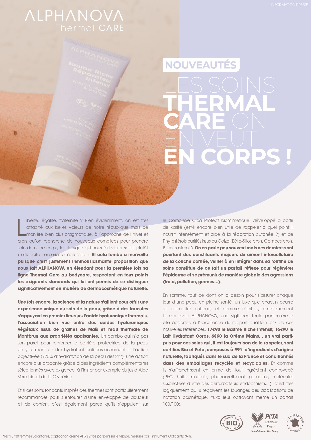 Alphanova | Thermal Care Corps