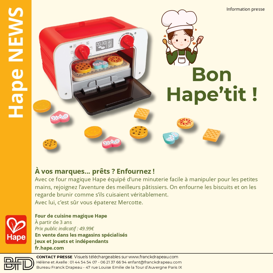 TOYNAMICS | Hape – Bon Hape’tit !