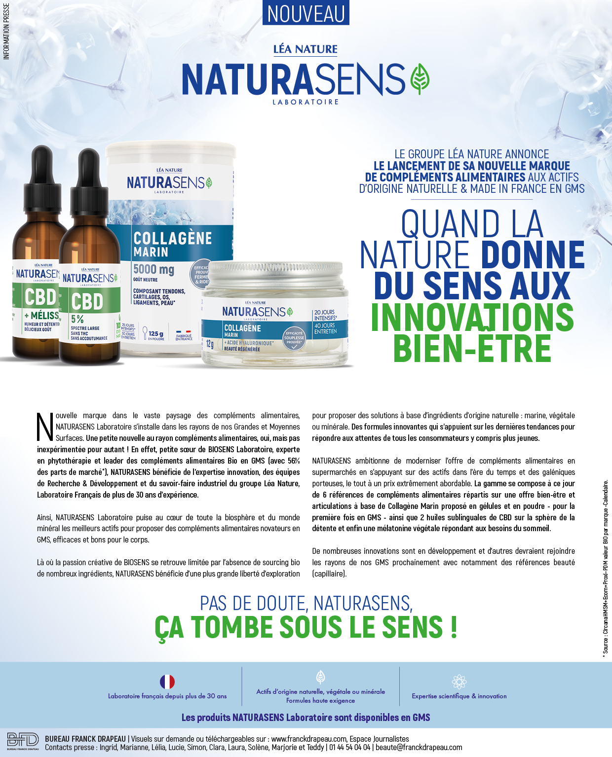 NATURASENS I Lancement