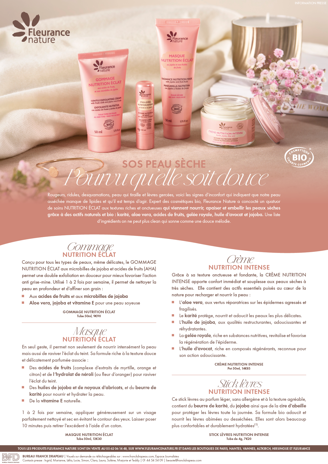 Fleurance Nature | Gamme Nutrition Eclat