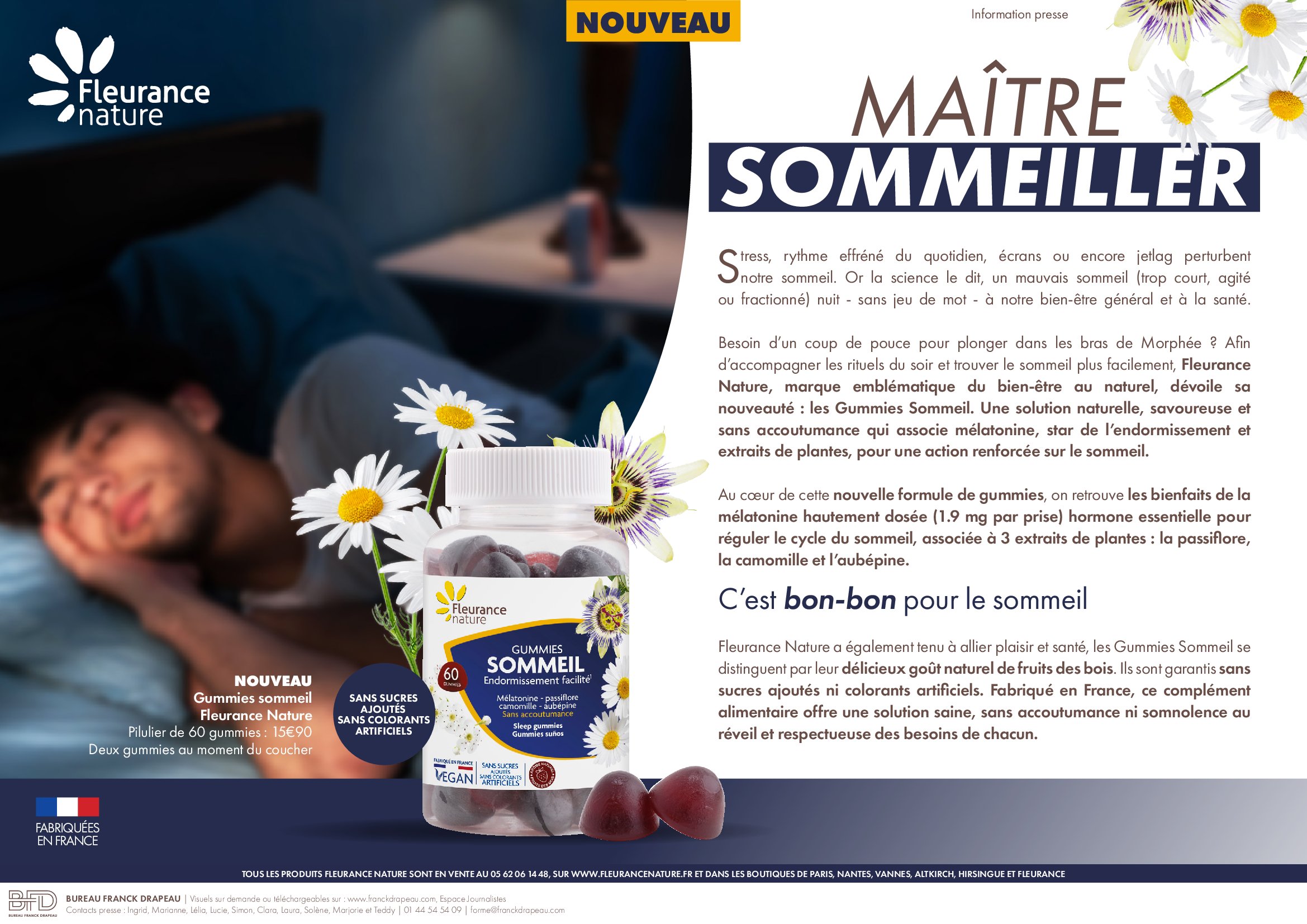 Fleurance Nature | Gummies sommeil