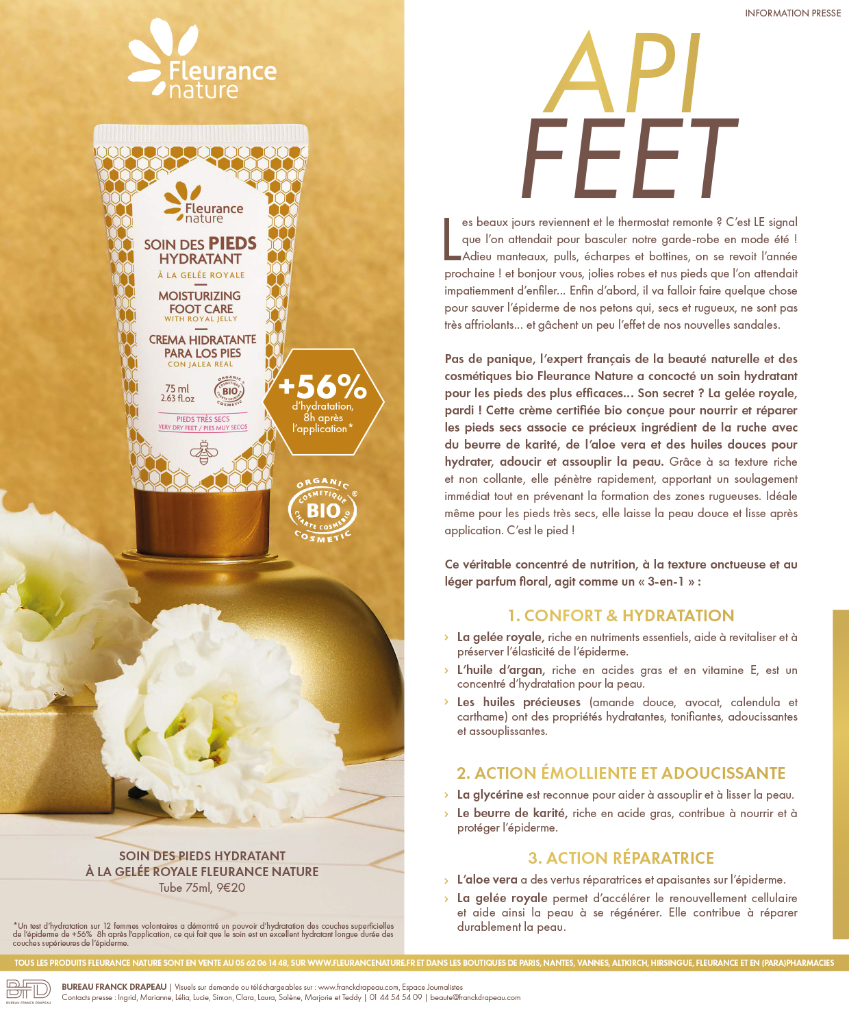 Fleurance Nature | API FEET