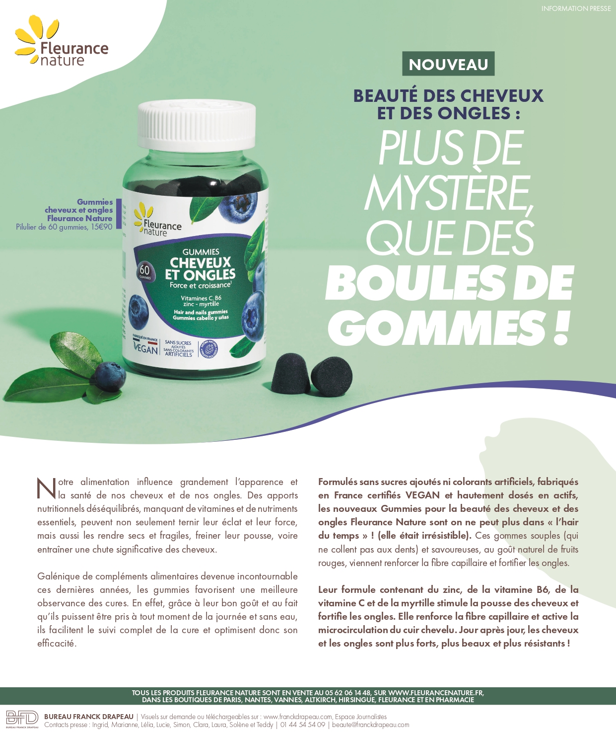 Fleurance Nature | Gummies Cheveux & Ongles