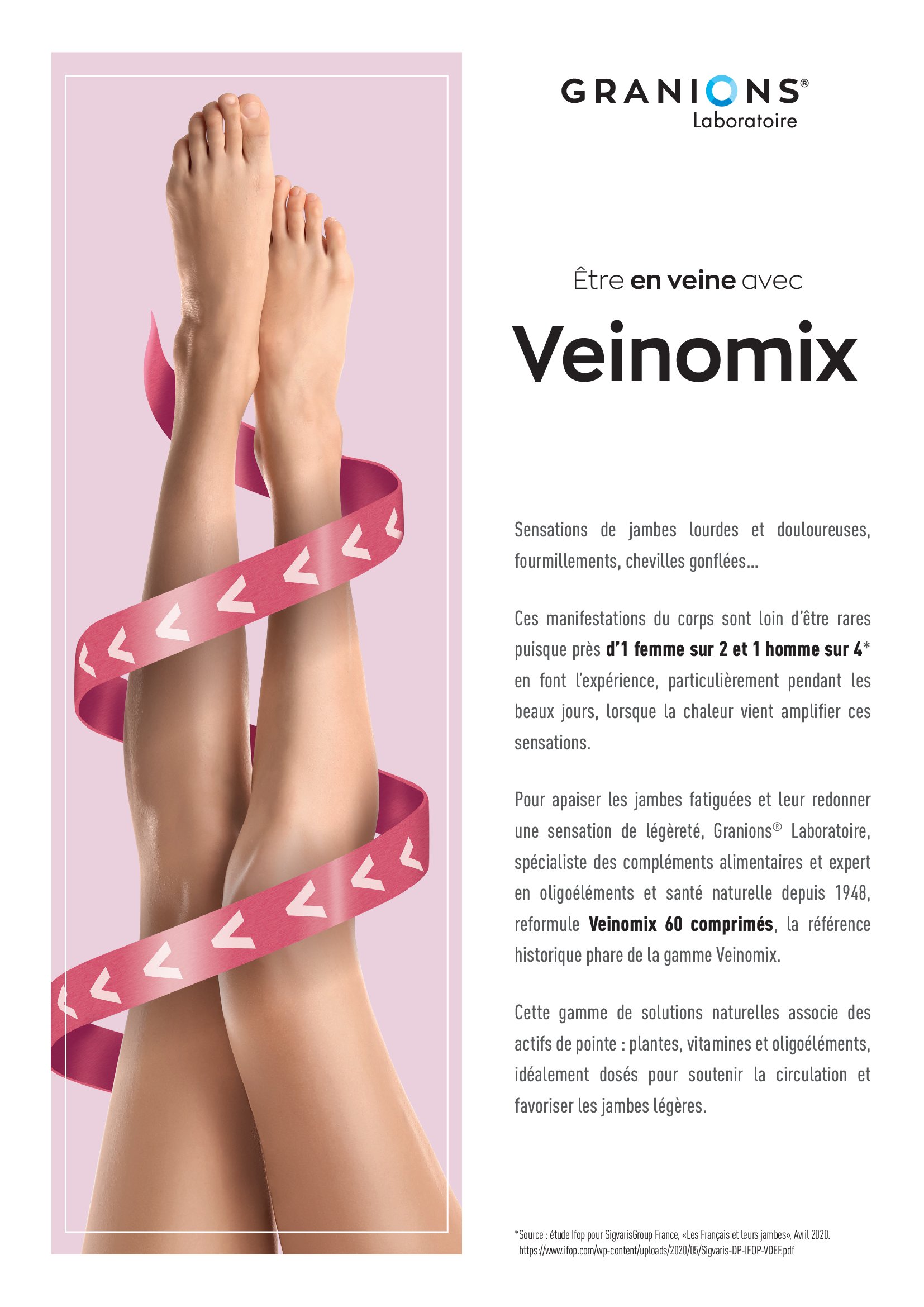 Granions Laboratoire I Veinomix