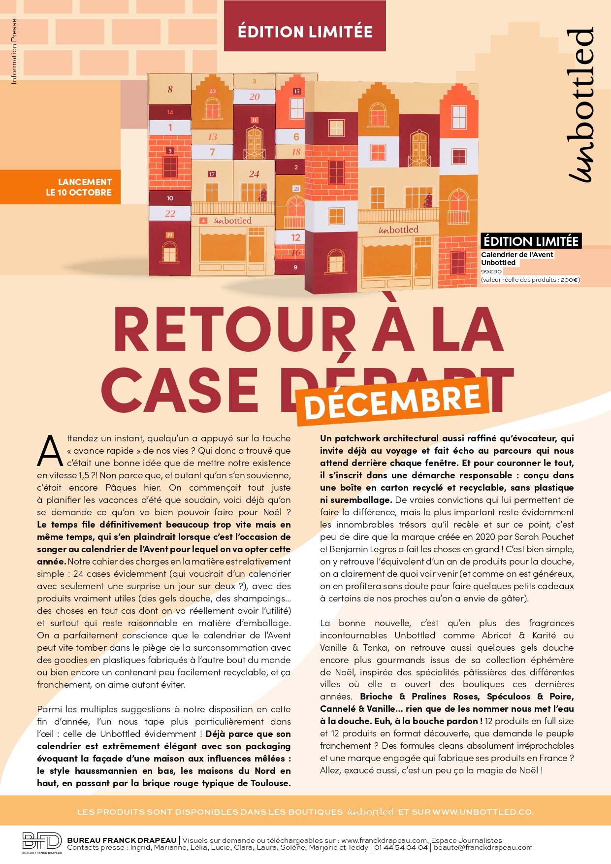 Unbottled | Calendrier de l’Avent