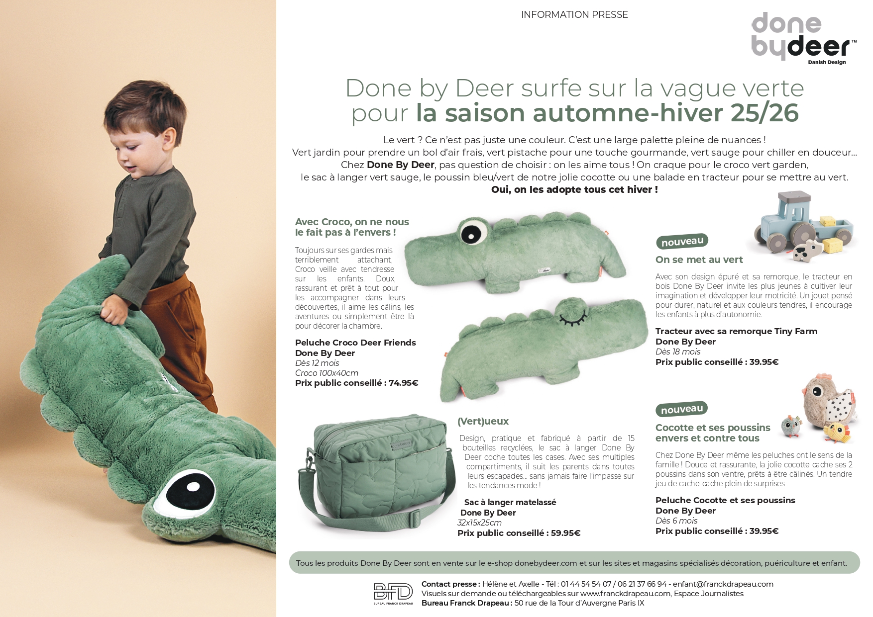 Done by Deer | Vague verte saison A-H