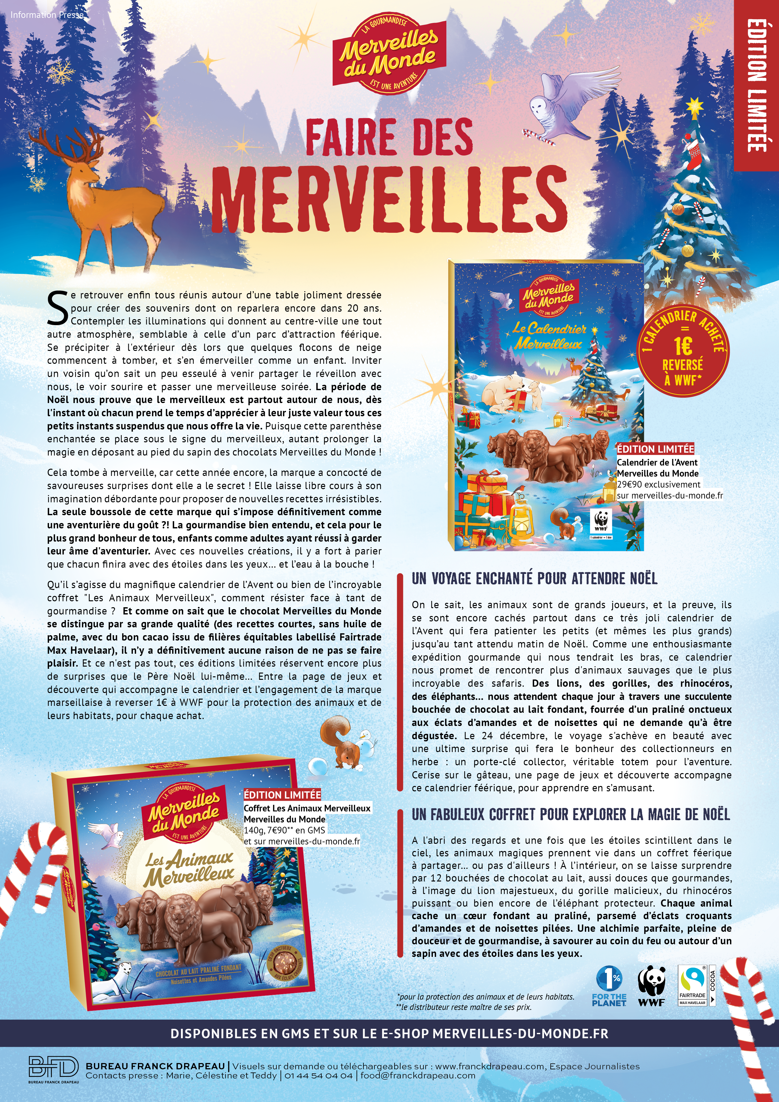 Merveilles du Monde | Editions Limitées Noël
