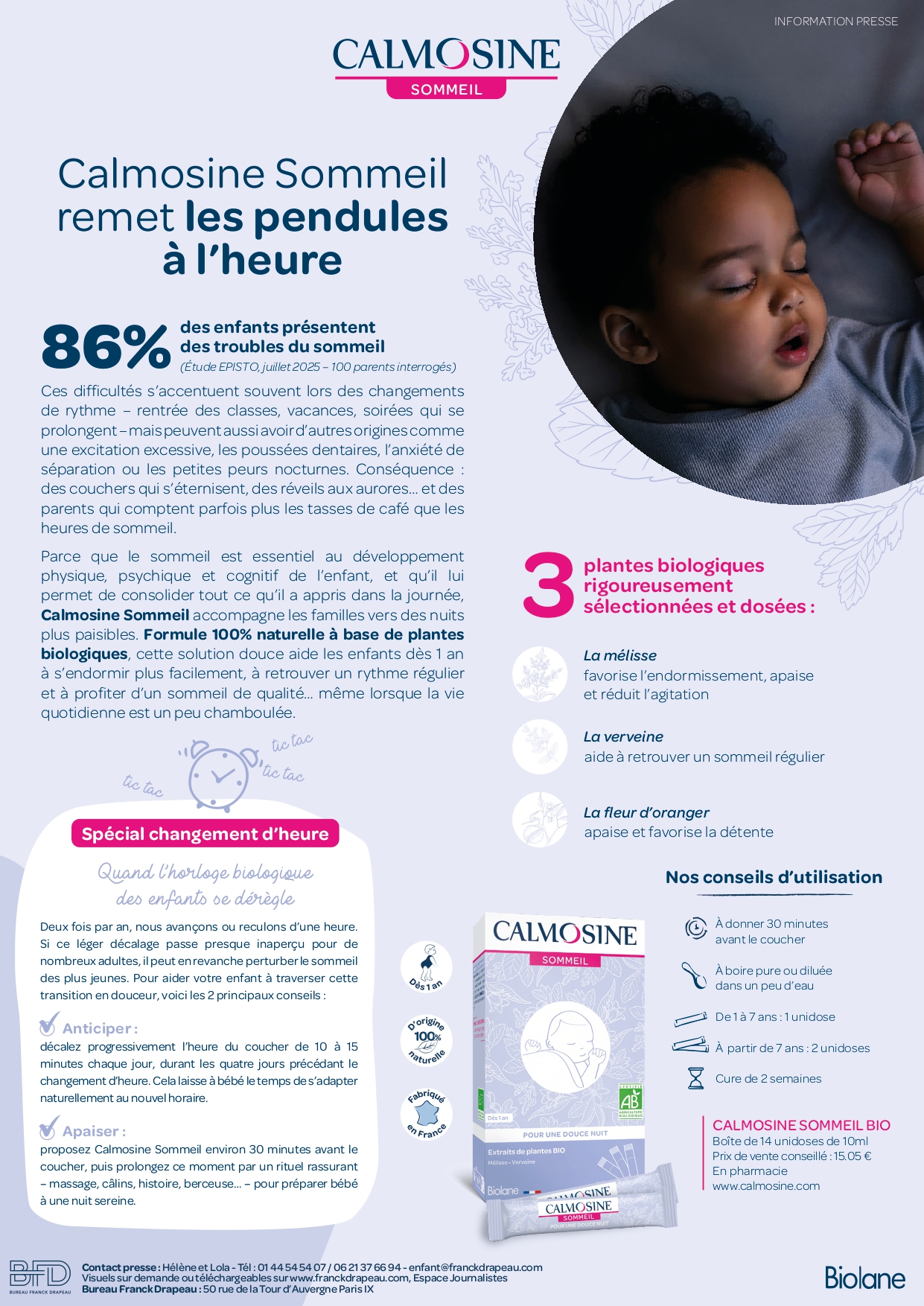 CALMOSINE | Sommeil