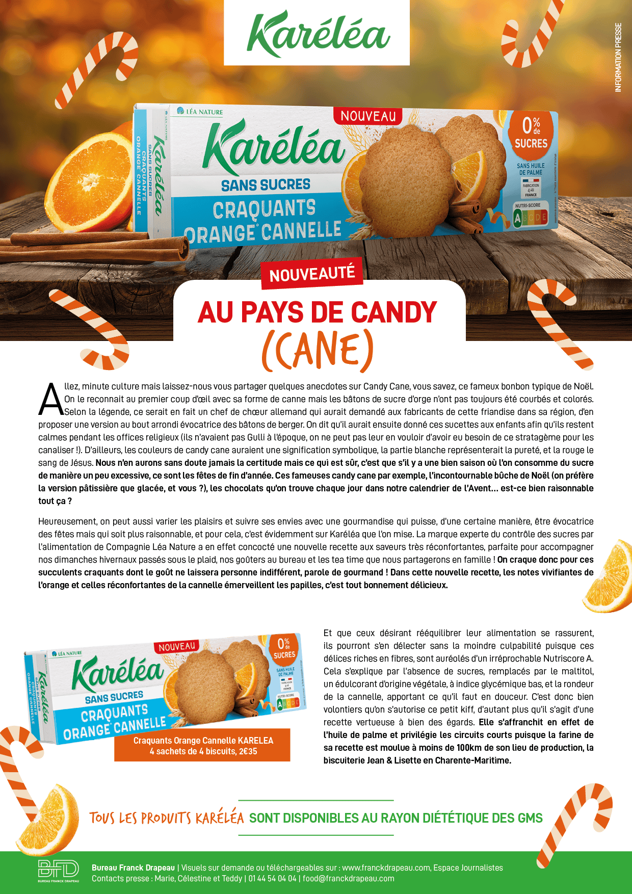 Karéléa | Craquants Orange Cannelle