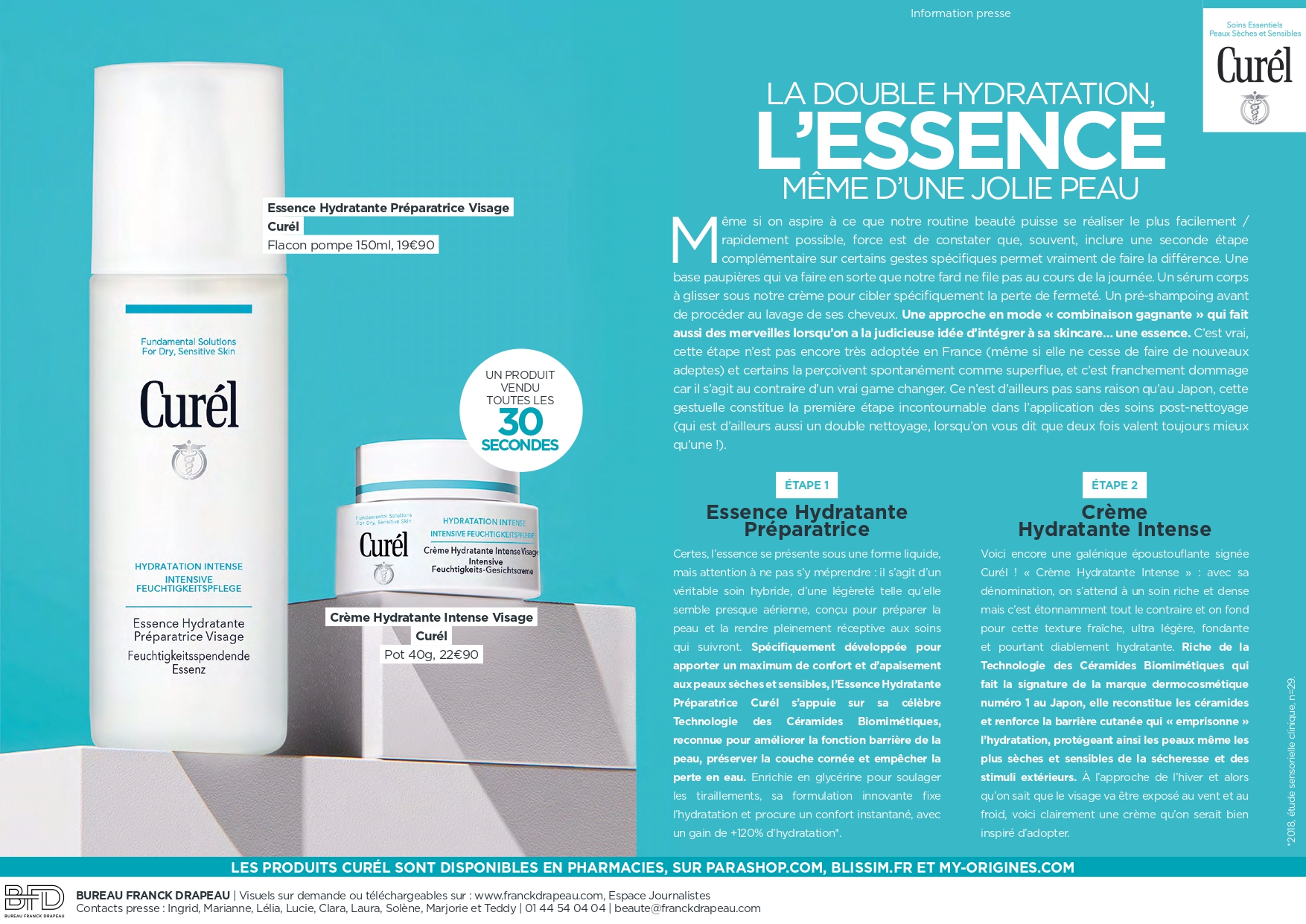 Curél | Double Hydratation