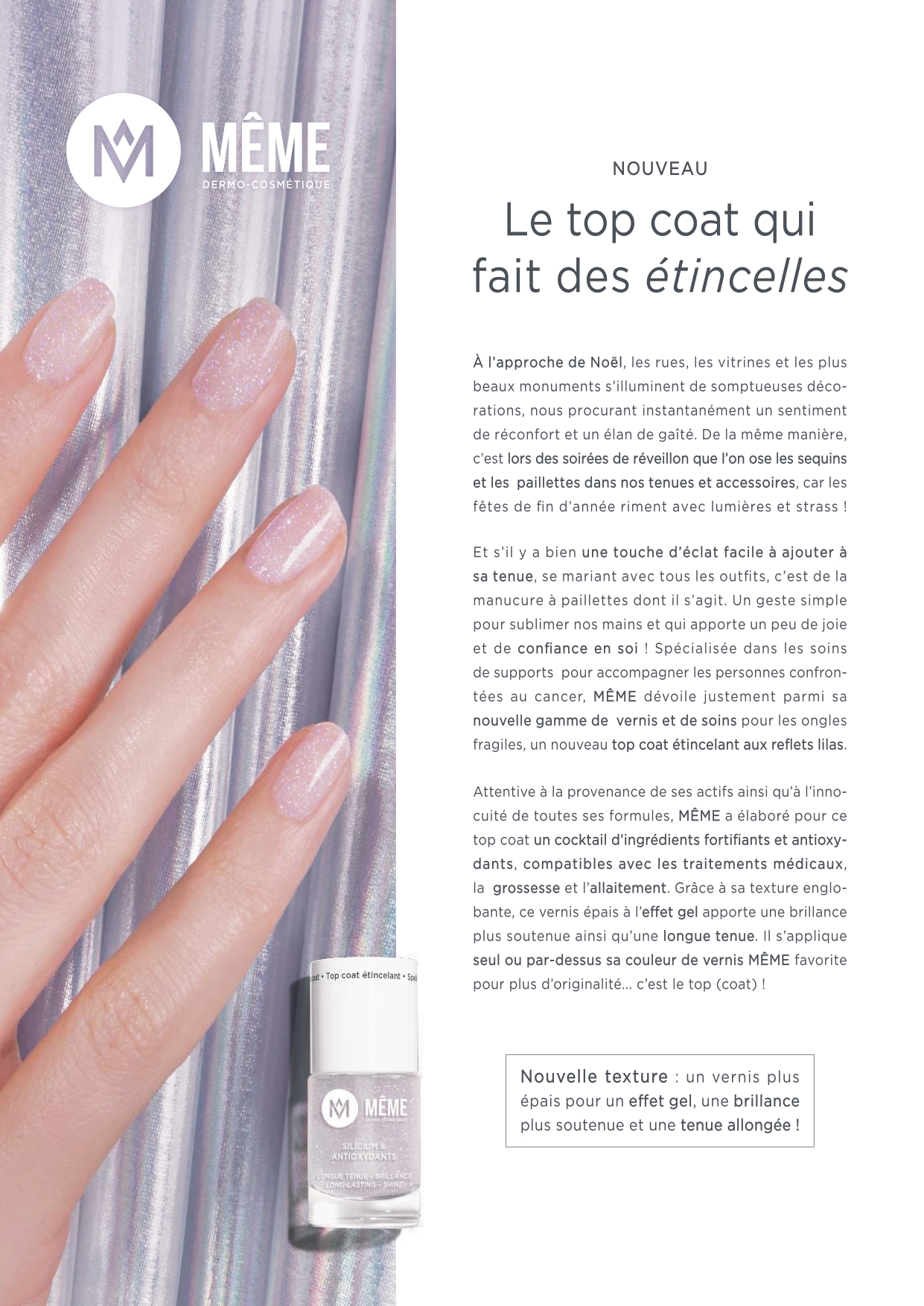 MÊME | Top Coat Etincelant