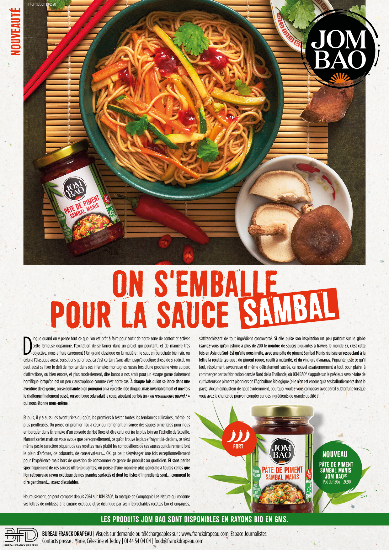 JOM BAO | Pâte de Piment