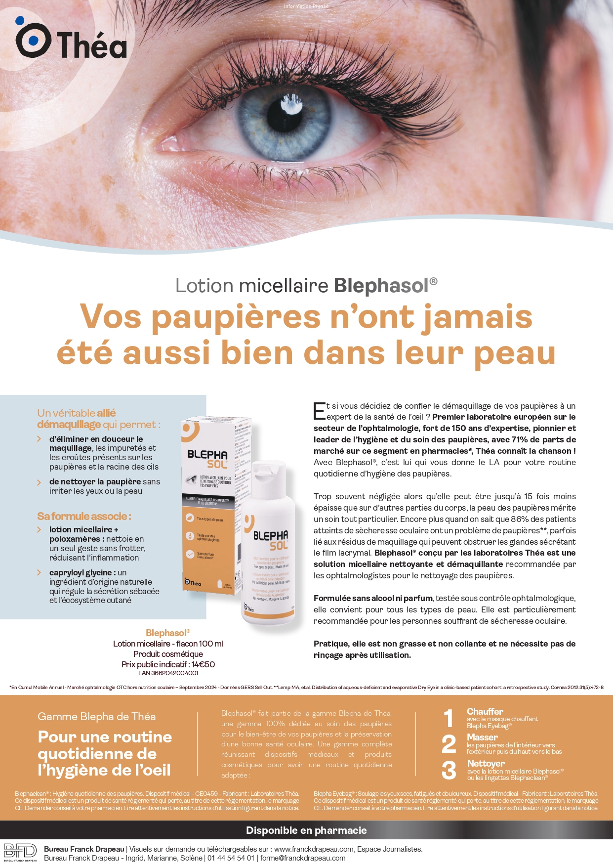 Laboratoires Théa | Lotion Micellaire Blephasol