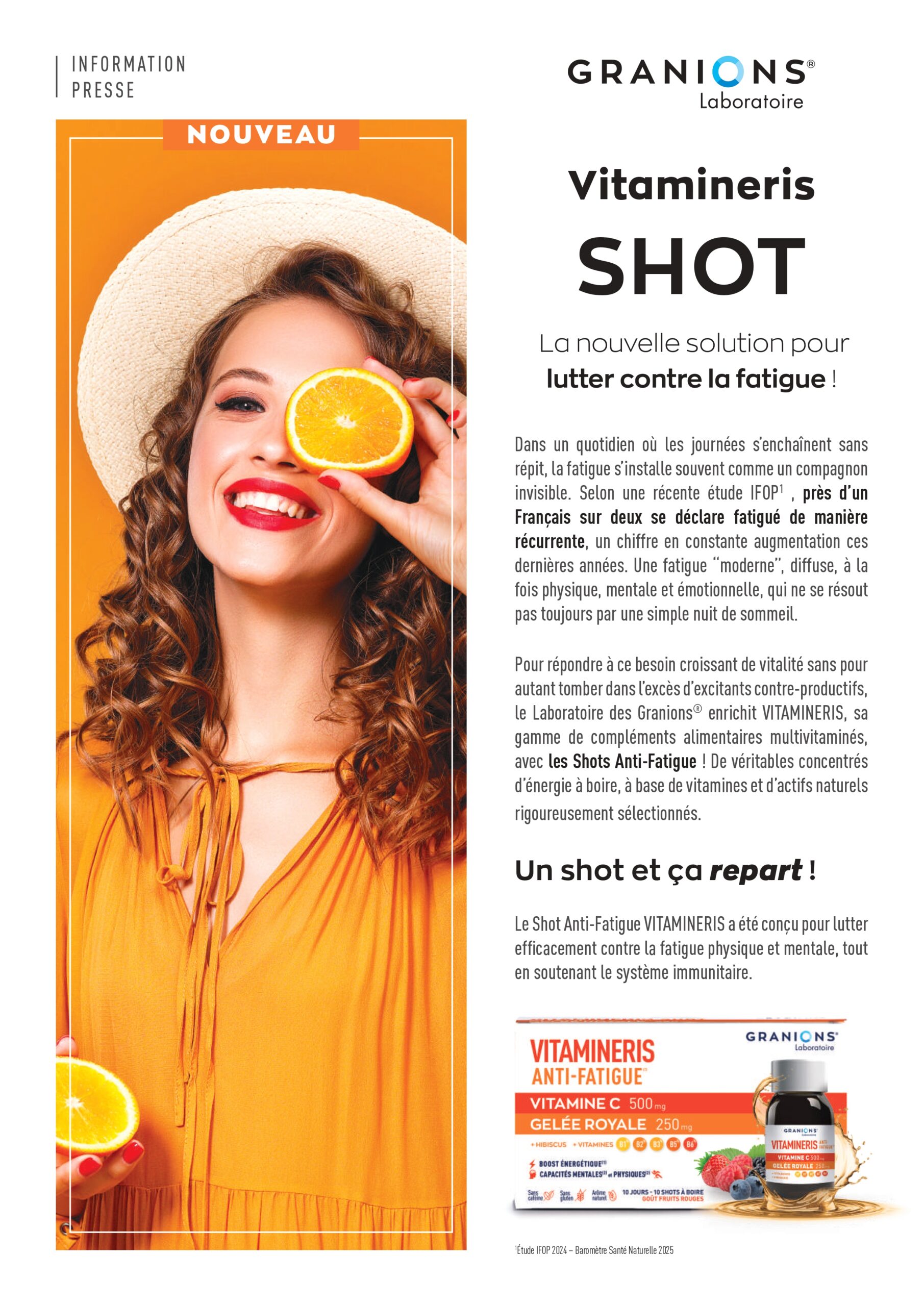 Granions Laboratoire I Vitamineris