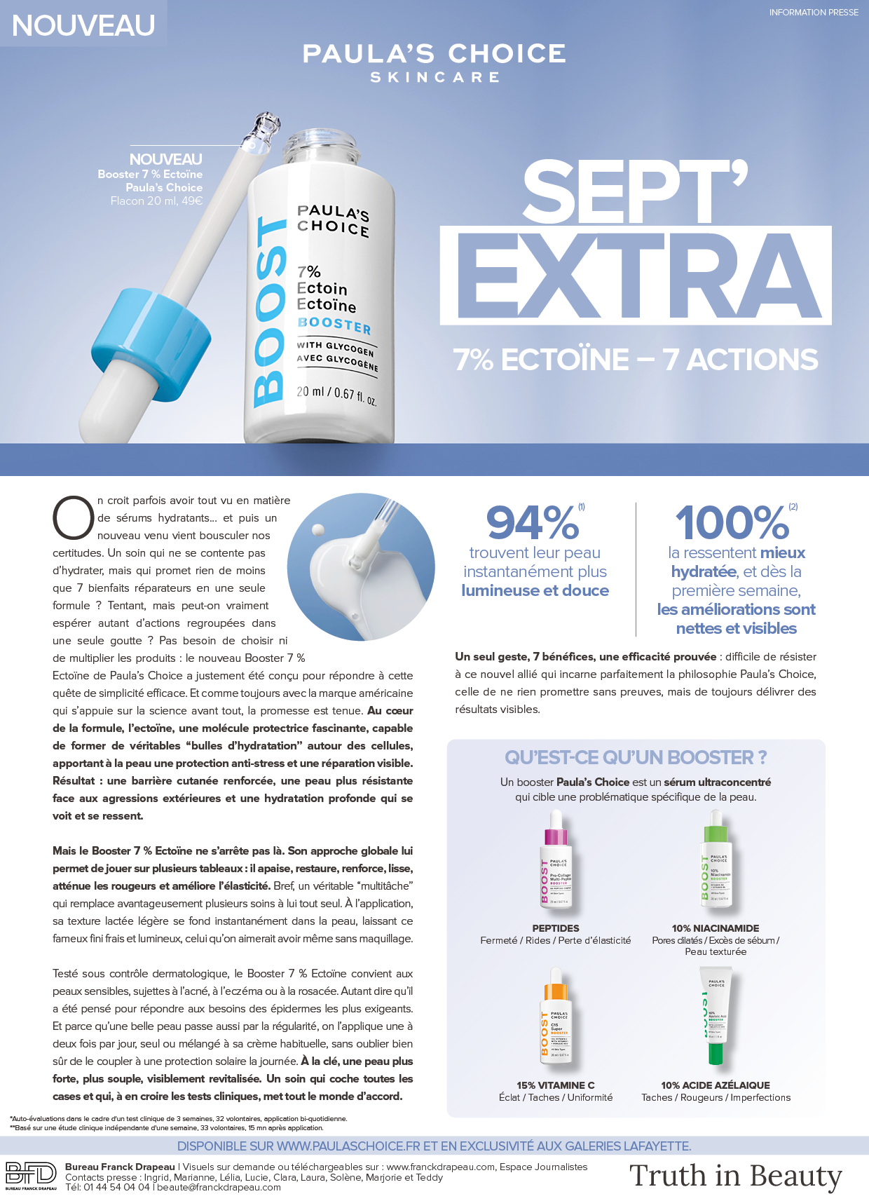 Paula’s Choice | Booster 7 % Ectoïne