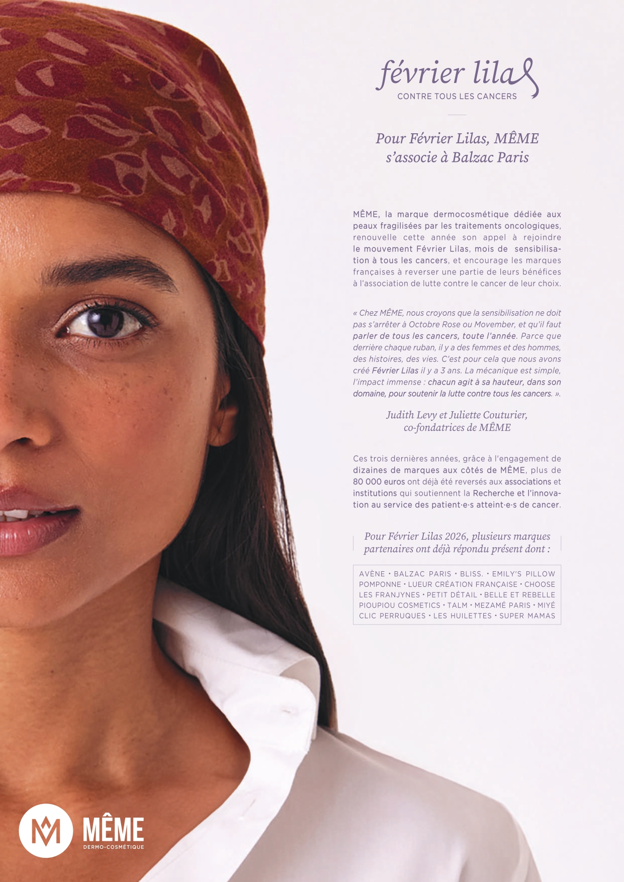 MÊME | Février Lilas 2026 MÊME x Balzac