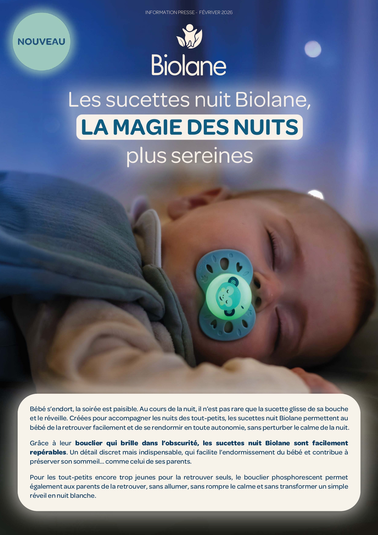 Biolane | Sucettes nuit