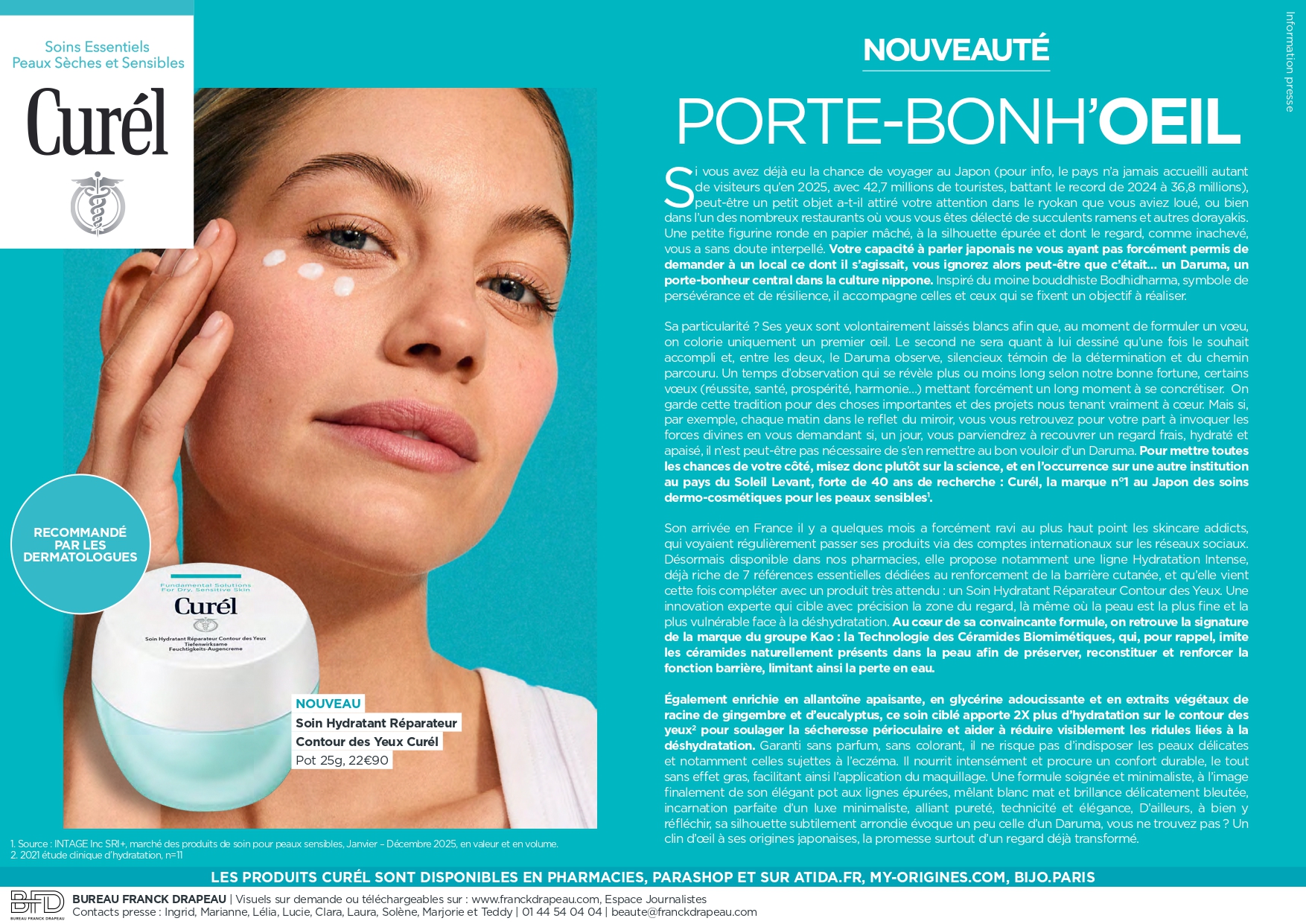 Curél | Contour des Yeux