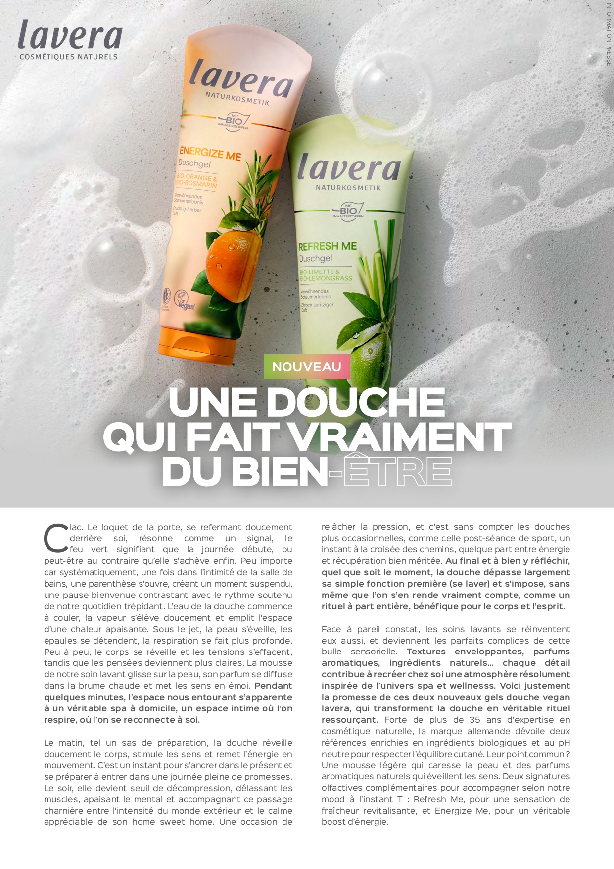 lavera l Gels Douche Bien Être