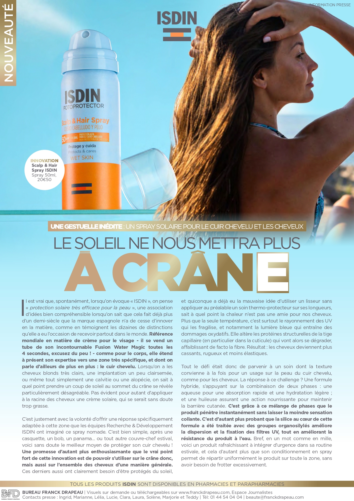 Isdin | Scalp & Hair Spray