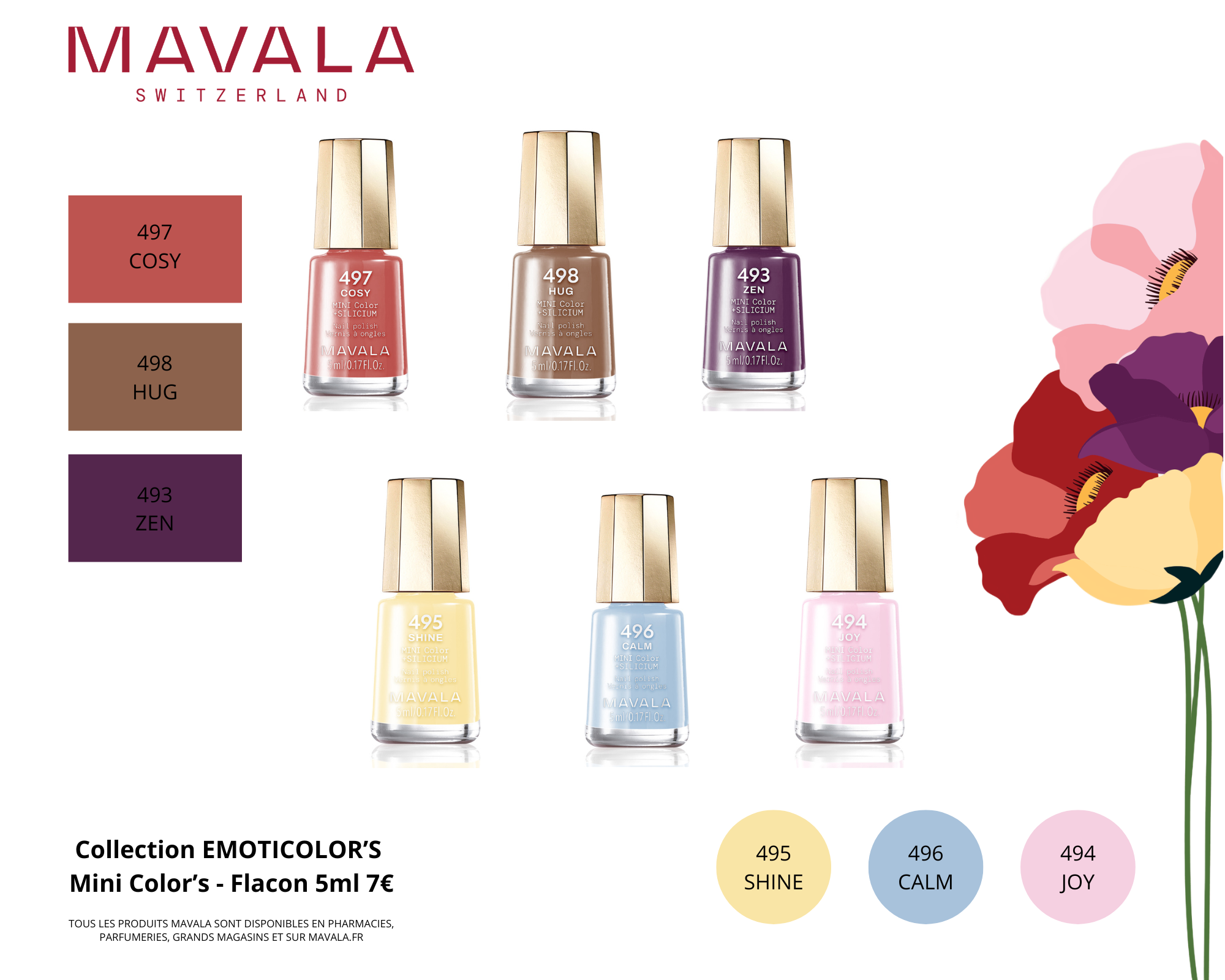 Mavala | Collections Printemps-Ete