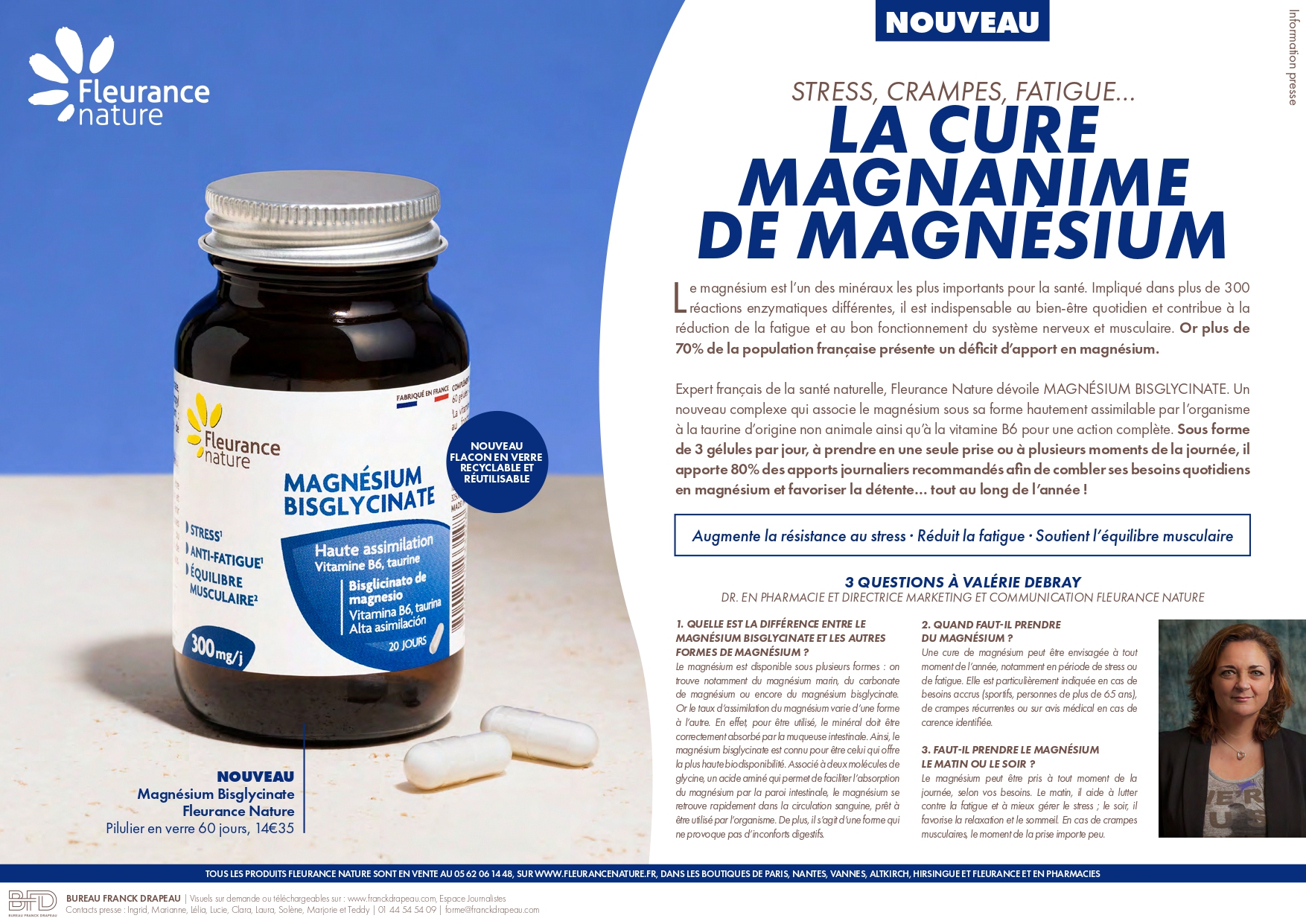 Fleurance Nature | Magnéisum Bisglycinate