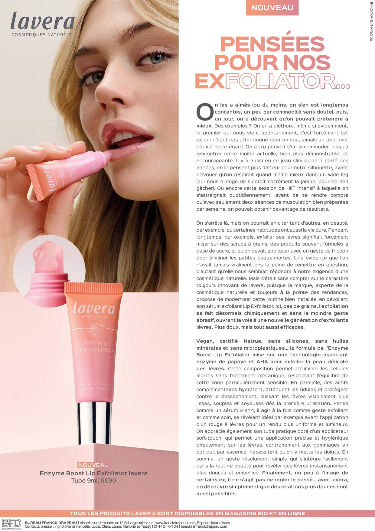 lavera l Lip Exfoliator