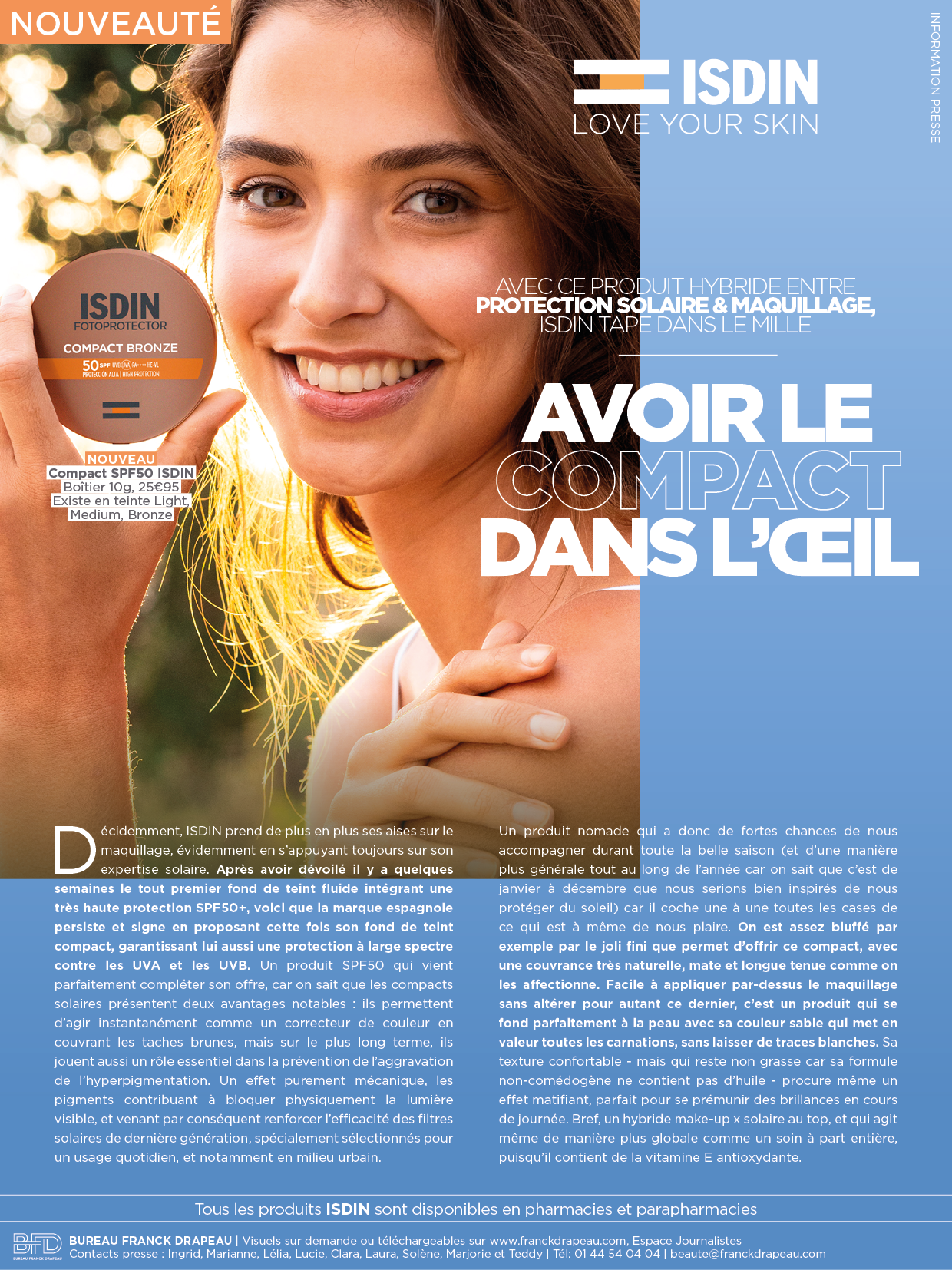 Poudre Compacte SPF50 ISDIN