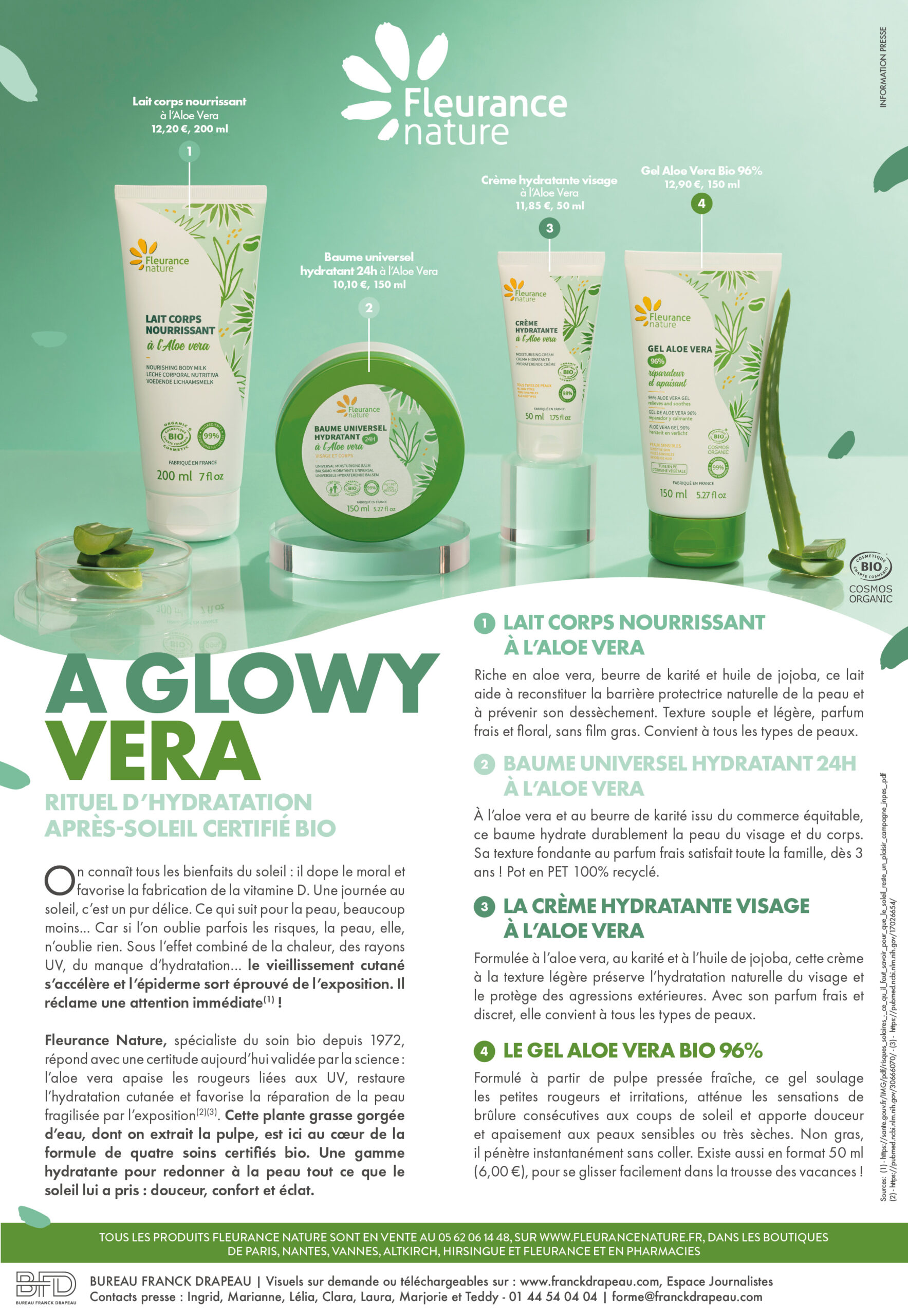 Fleurance Nature | Gamme Aloe Vera