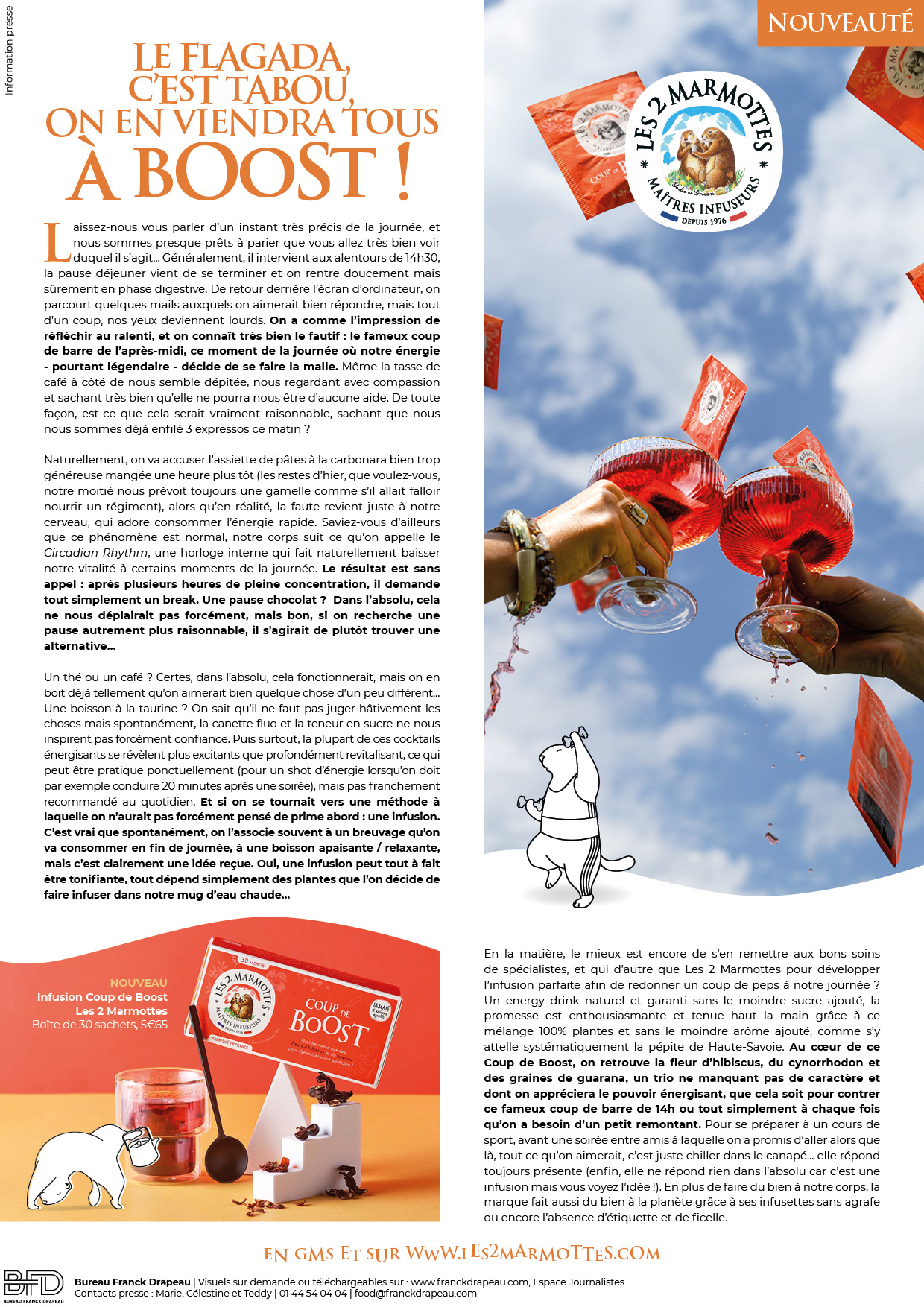 Les 2 Marmottes | Coup de Boost