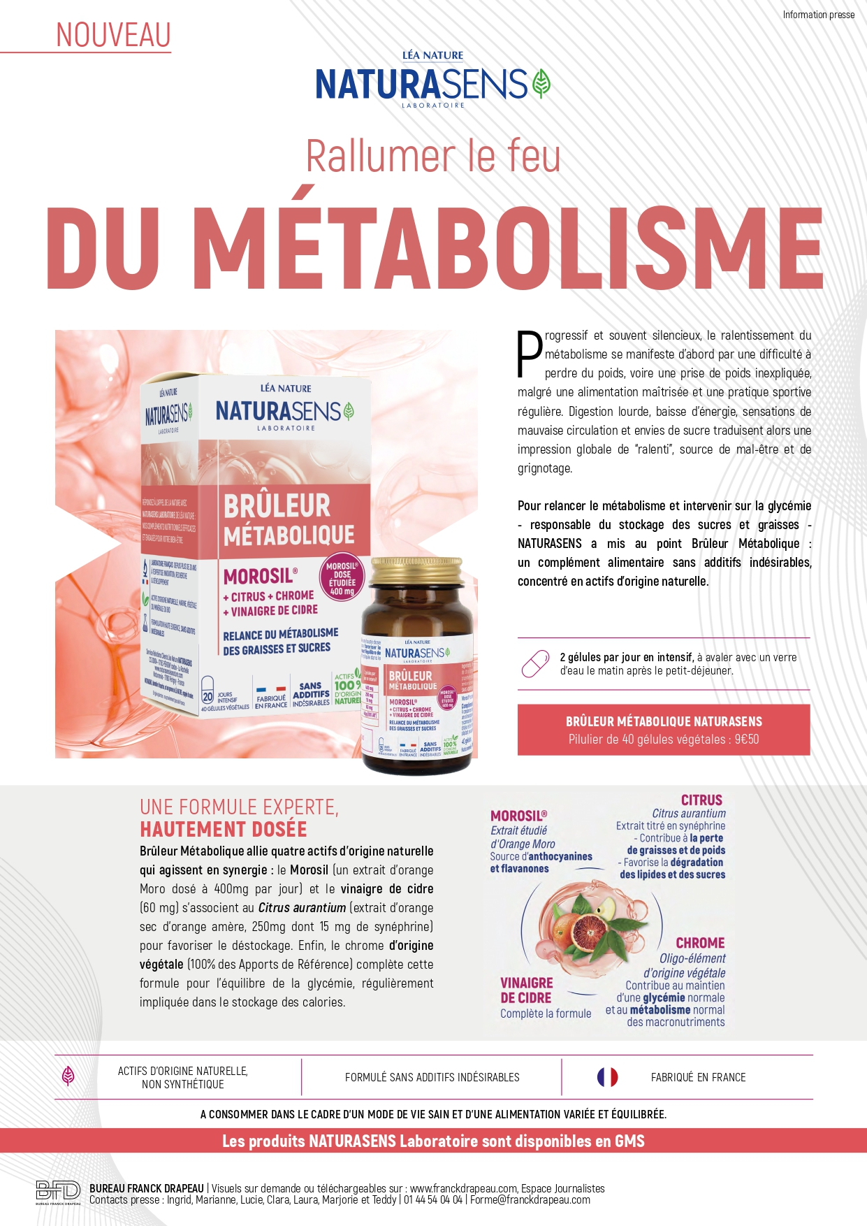 NATURASENS | Brûleur métabolique