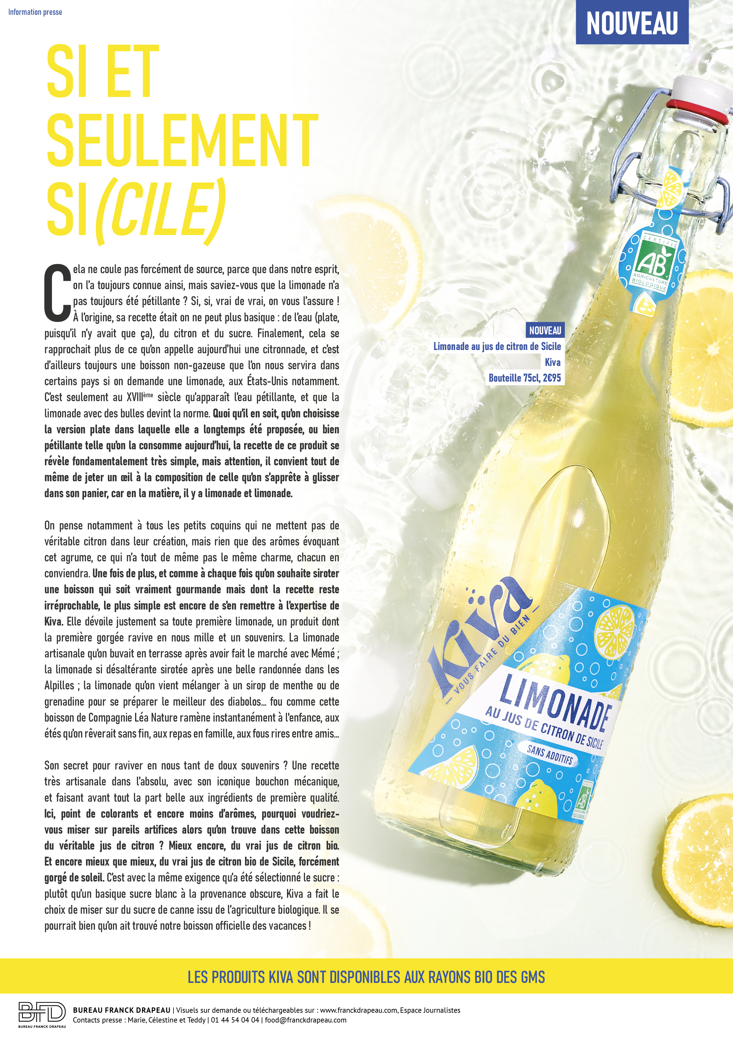 KIVA | Limonade