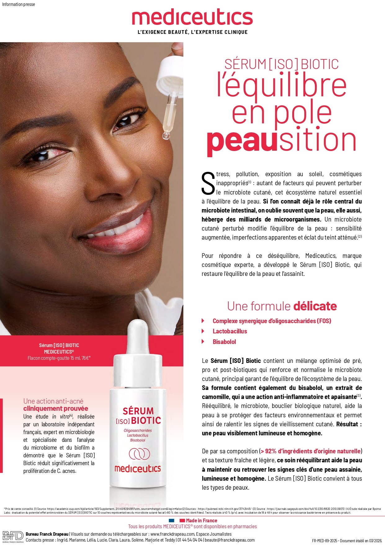 MEDICEUTICS | Sérum ISOBIOTIC